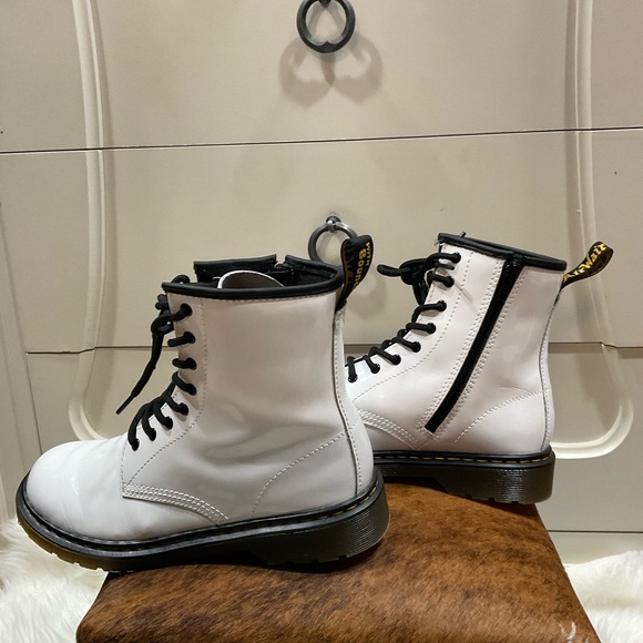 Dr. Martens White Boots - Picture 6 of 10
